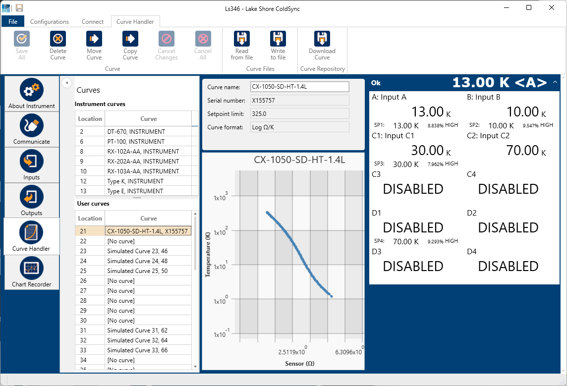 ColdSync screen 2